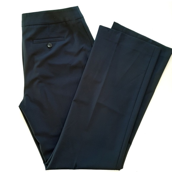 Jones New York Navy straight leg trouser - Picture 1 of 5